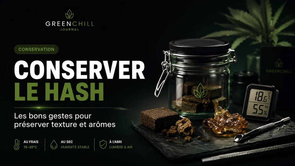 Come conservare hashish e resine CBD?