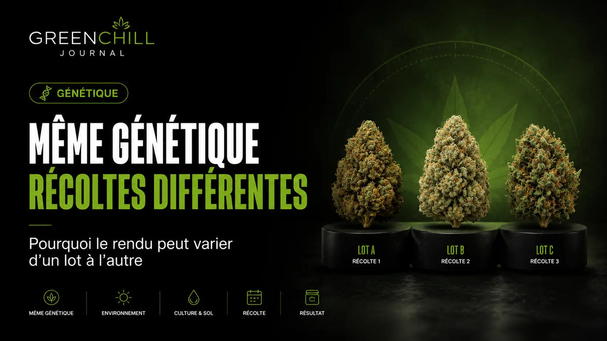 Pourquoi une même génétique CBD peut-elle changer d’une récolte à l’autre ?