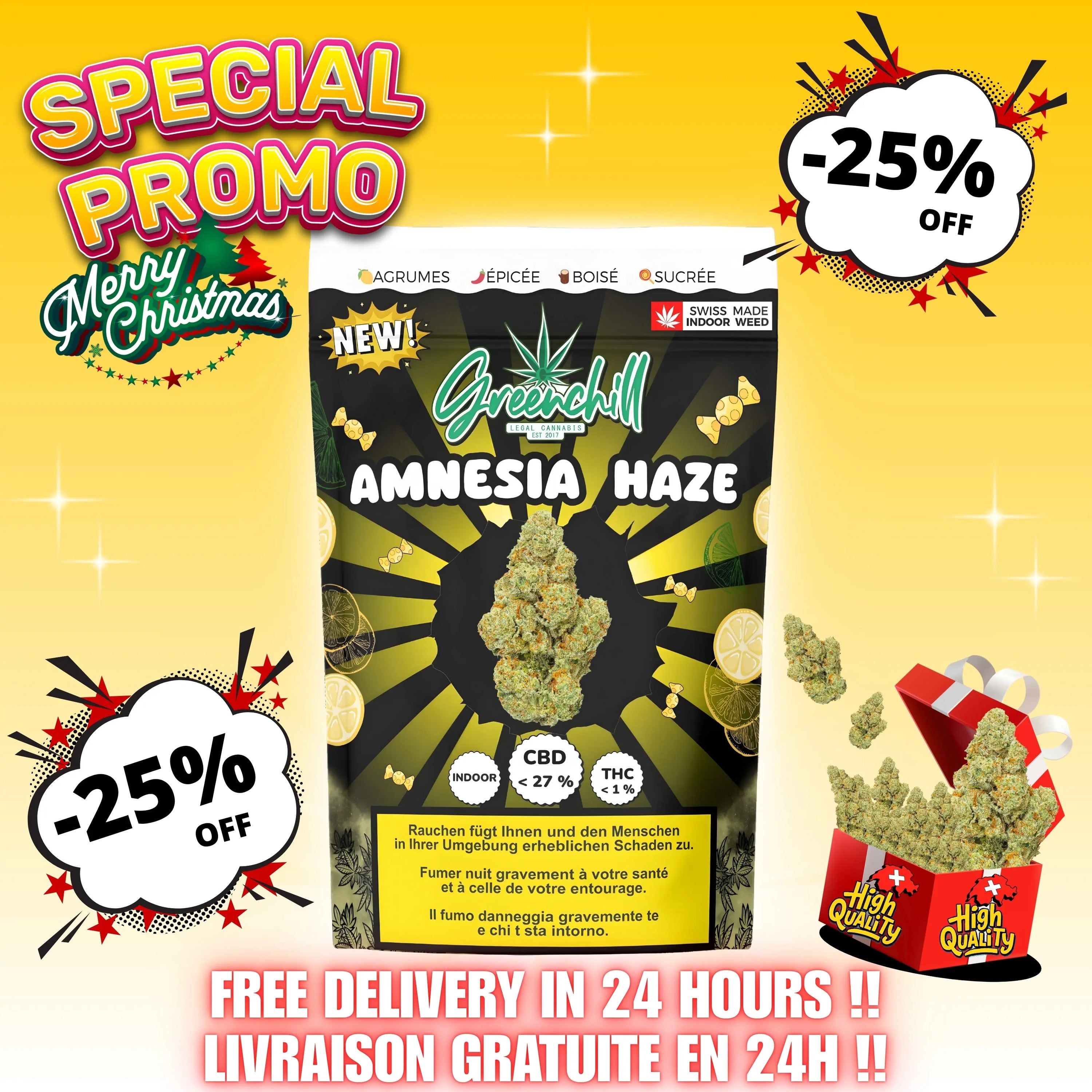 AMNESIA HAZE CBD INDOOR My Store
