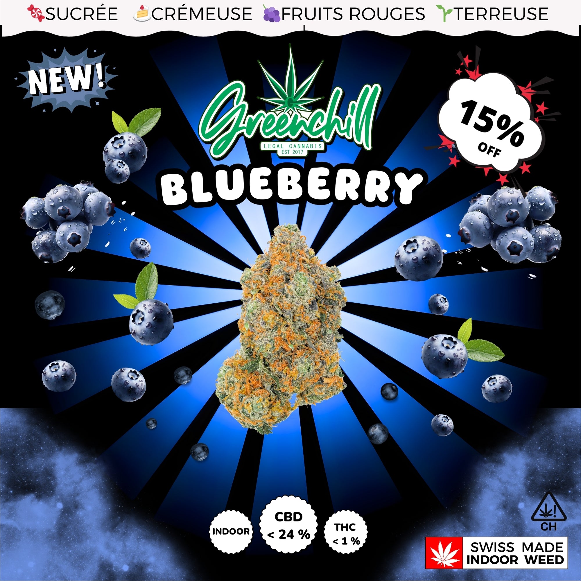 BLUEBERRY CBD INDOOR