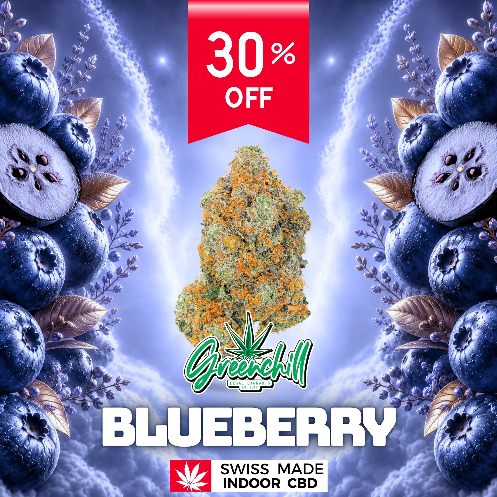 BLUEBERRY CBD INDOOR Greenchill SARL