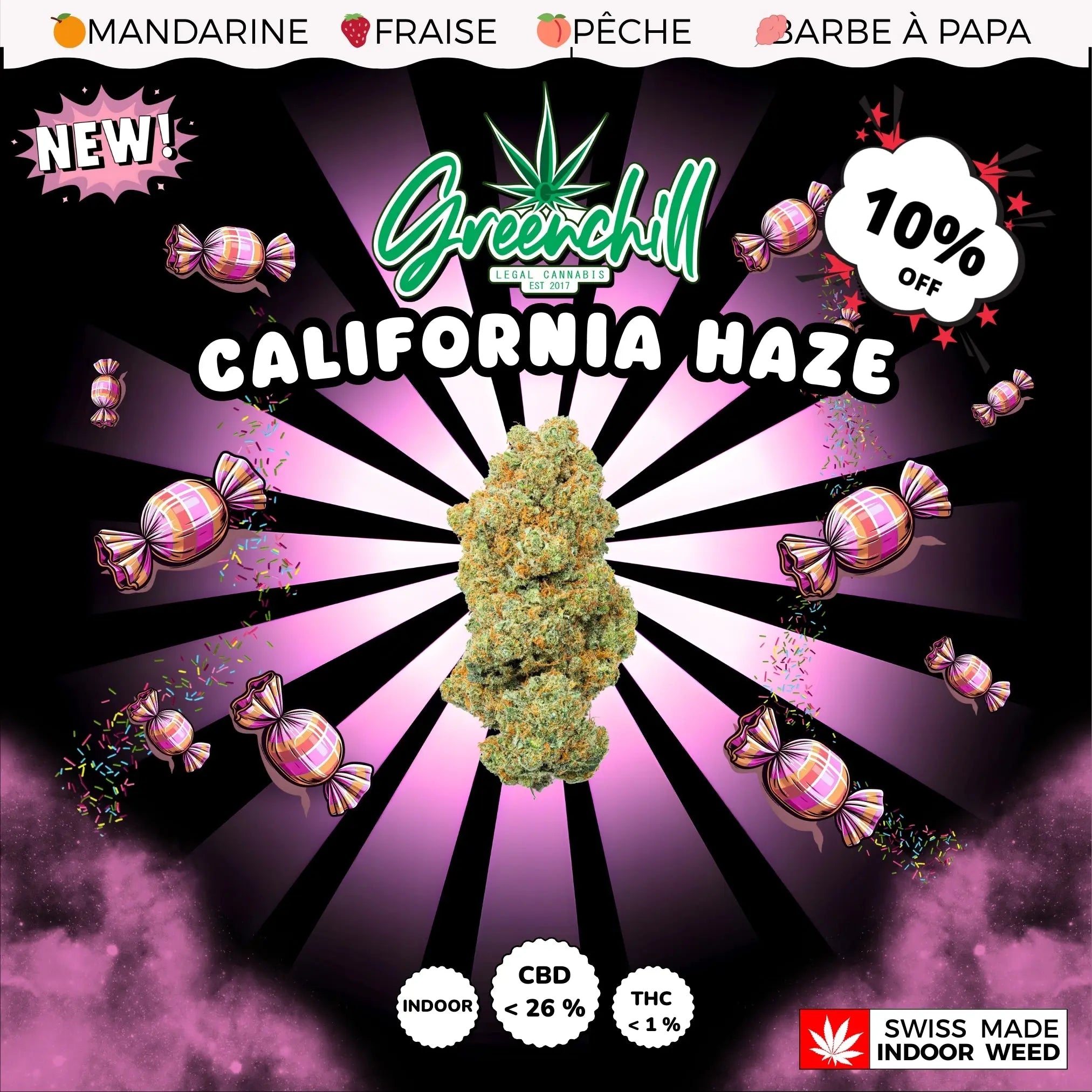 CALIFORNIA HAZE CBD INDOOR My Store