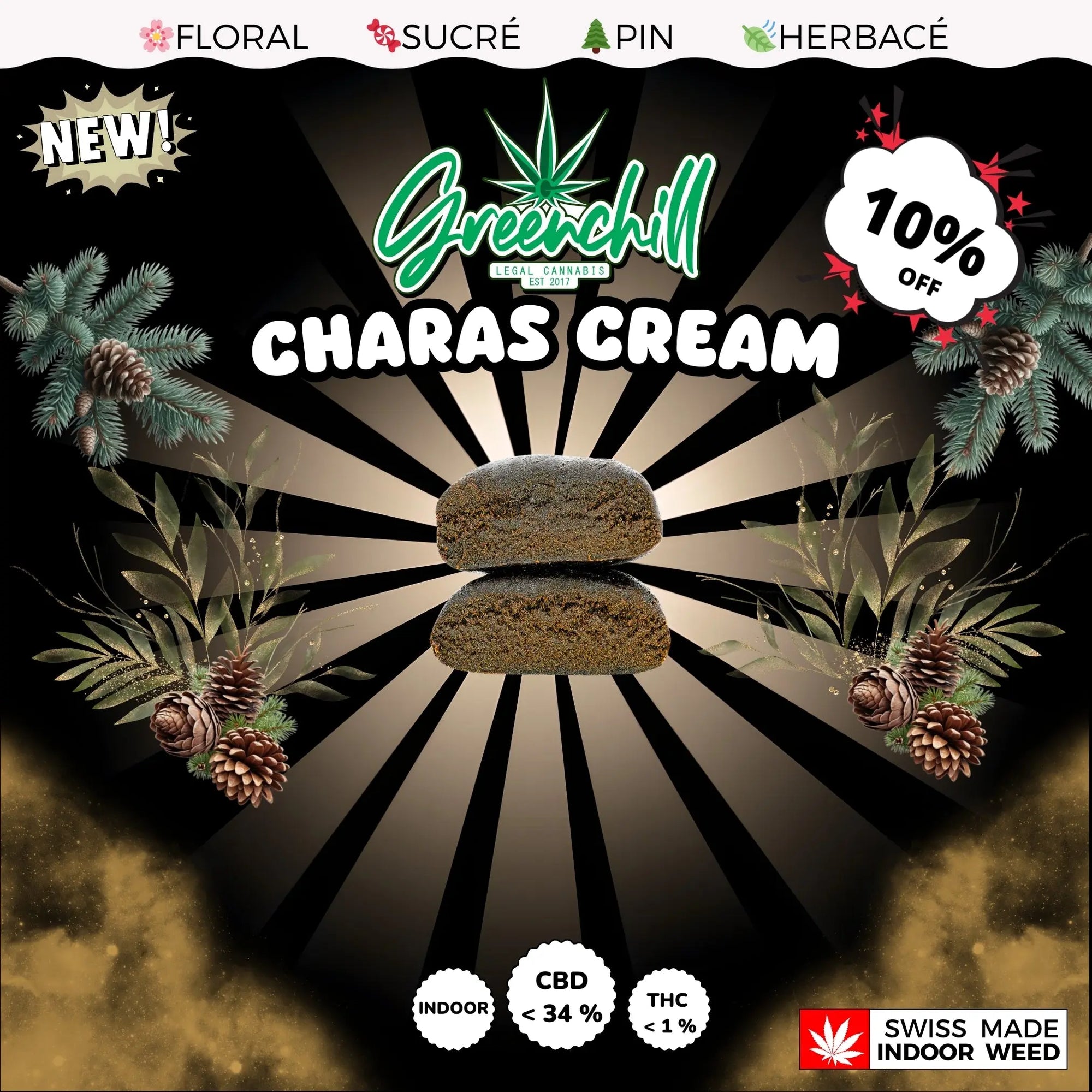 CHARAS CREAM Greenchill SARL