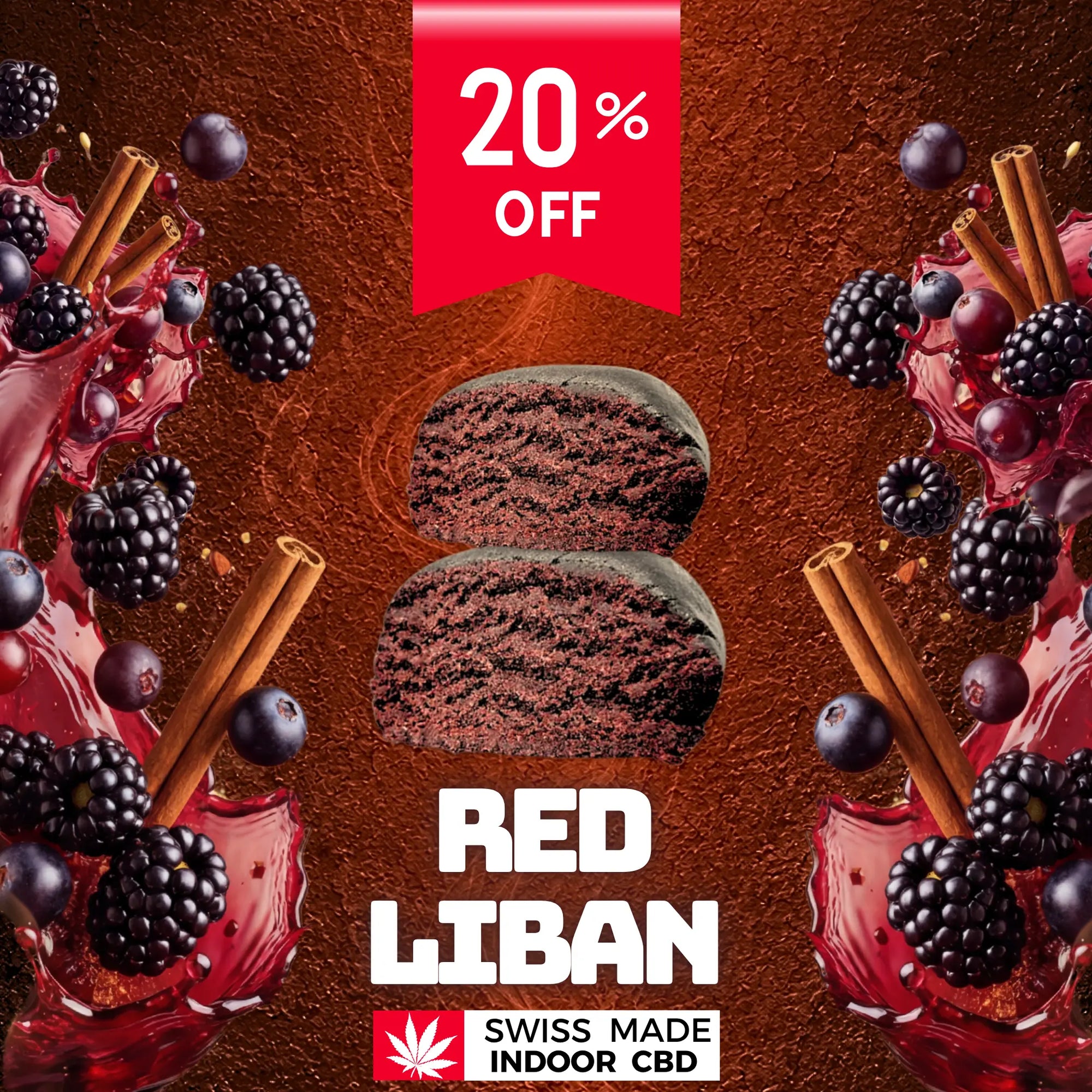 LIBANAIS ROUGE HASH CBD Greenchill SARL