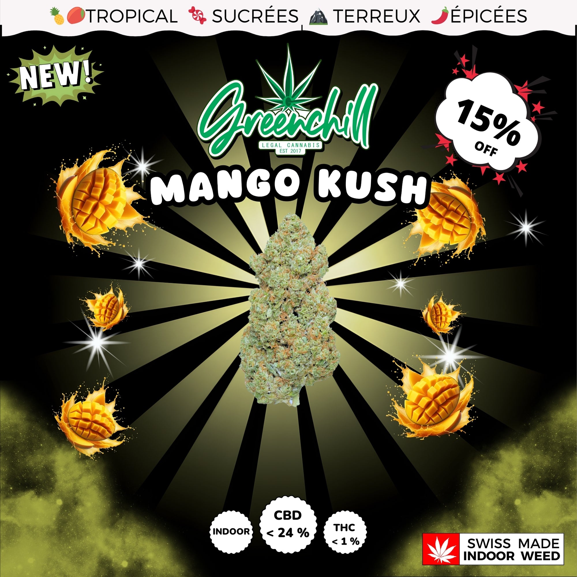 MANGO KUSH INDOOR CBD