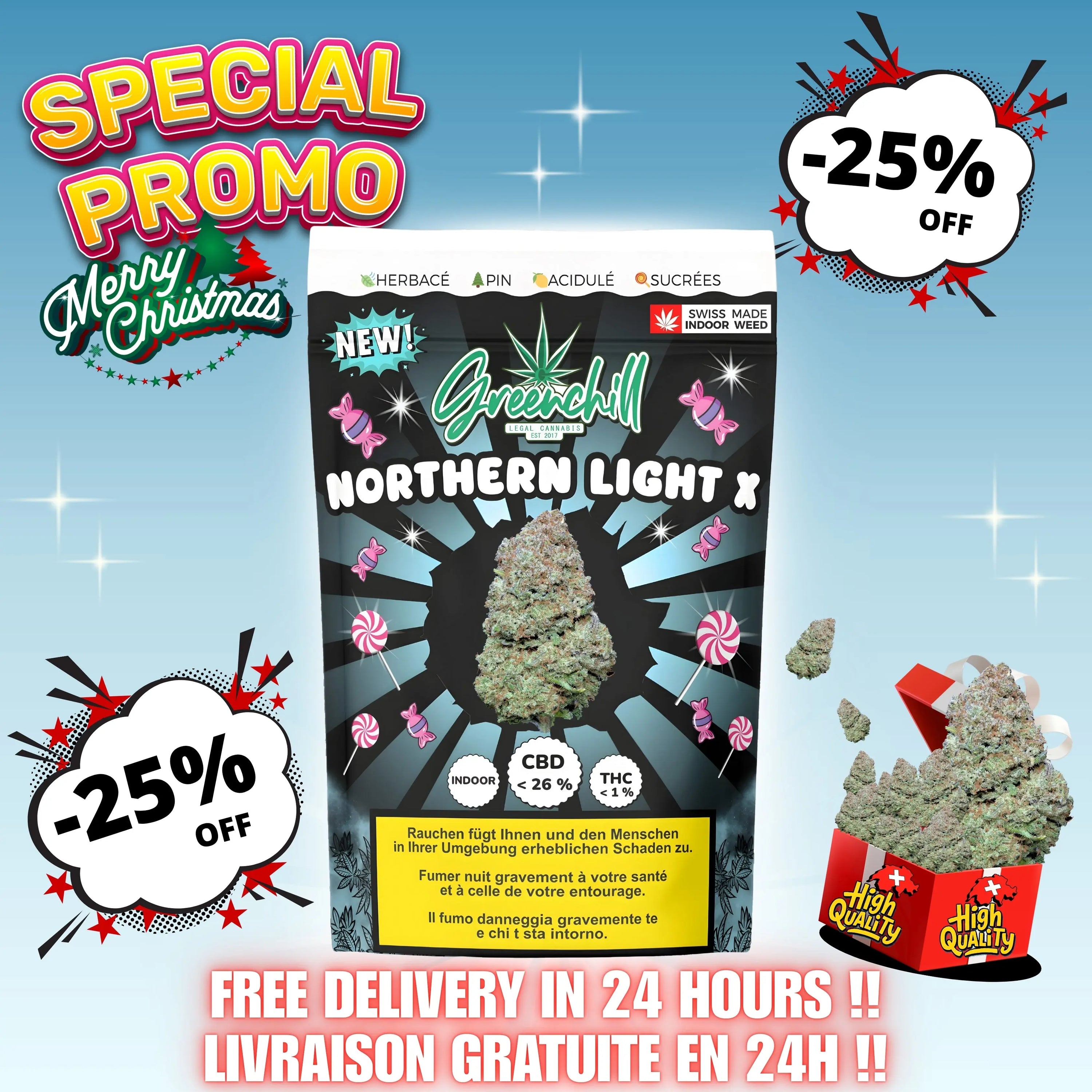 NLX - NORTHERN LIGHT X CBD INDOOR My Store