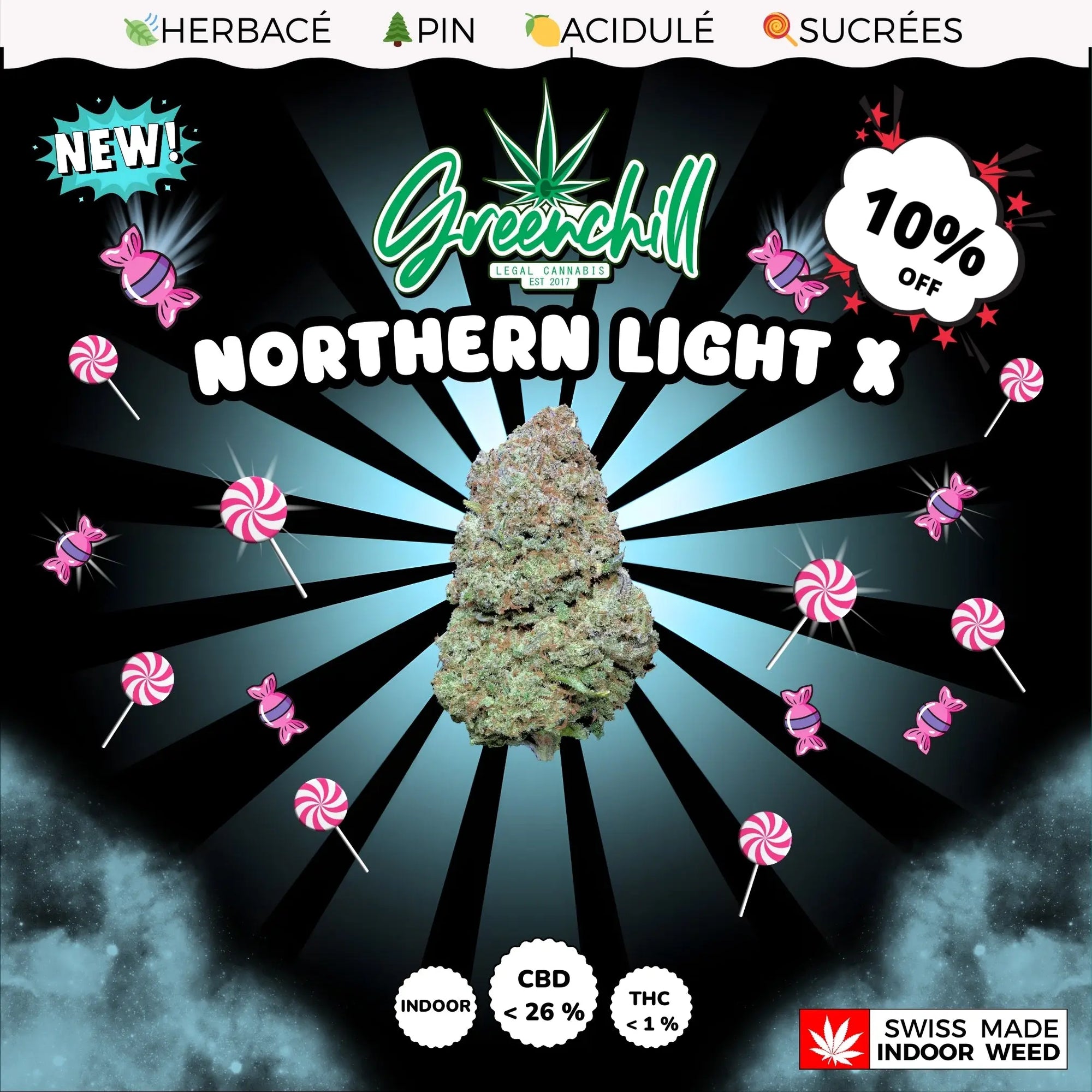 NLX - NORTHERN LIGHT X CBD INDOOR My Store