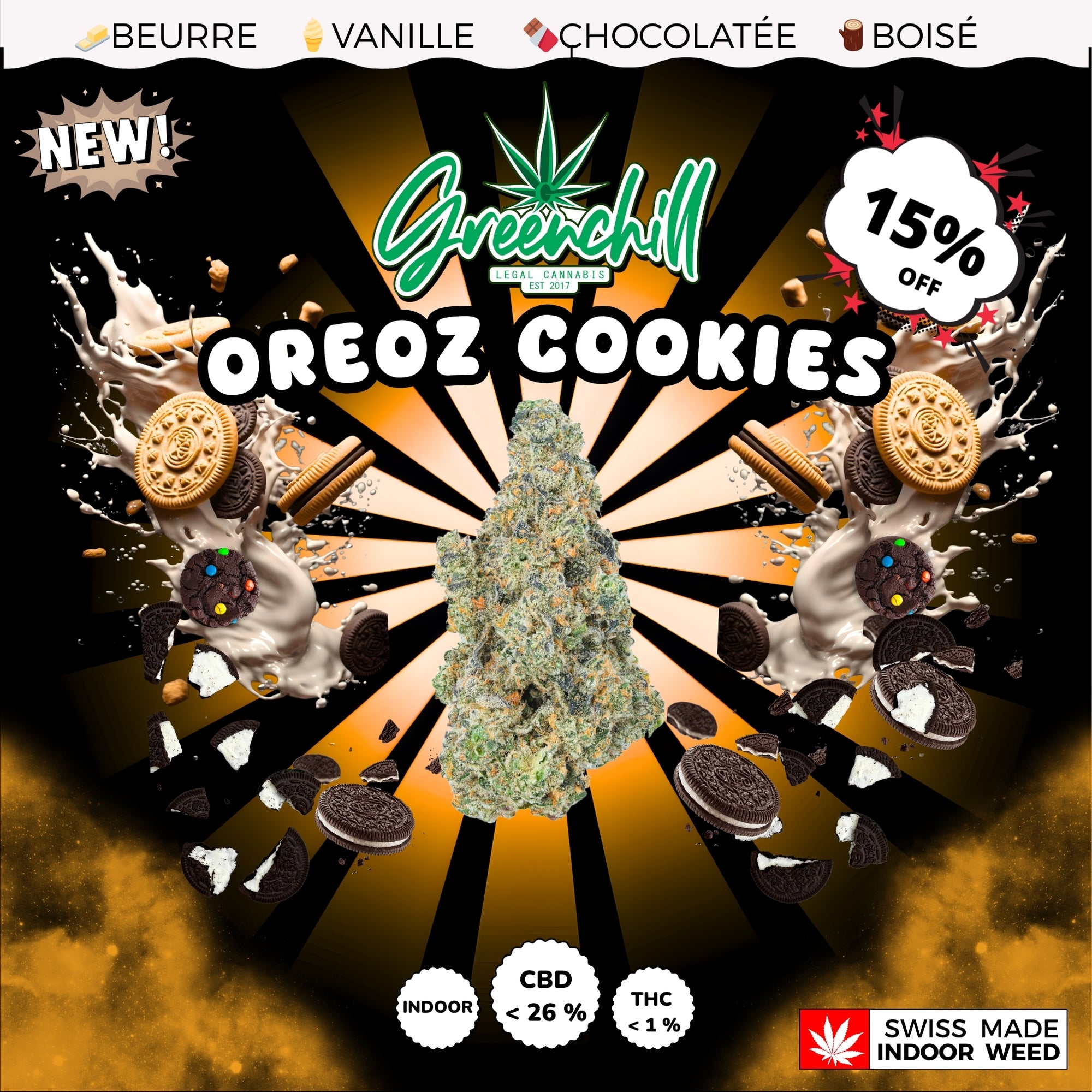 OREOZ COOKIES INDOOR CBD