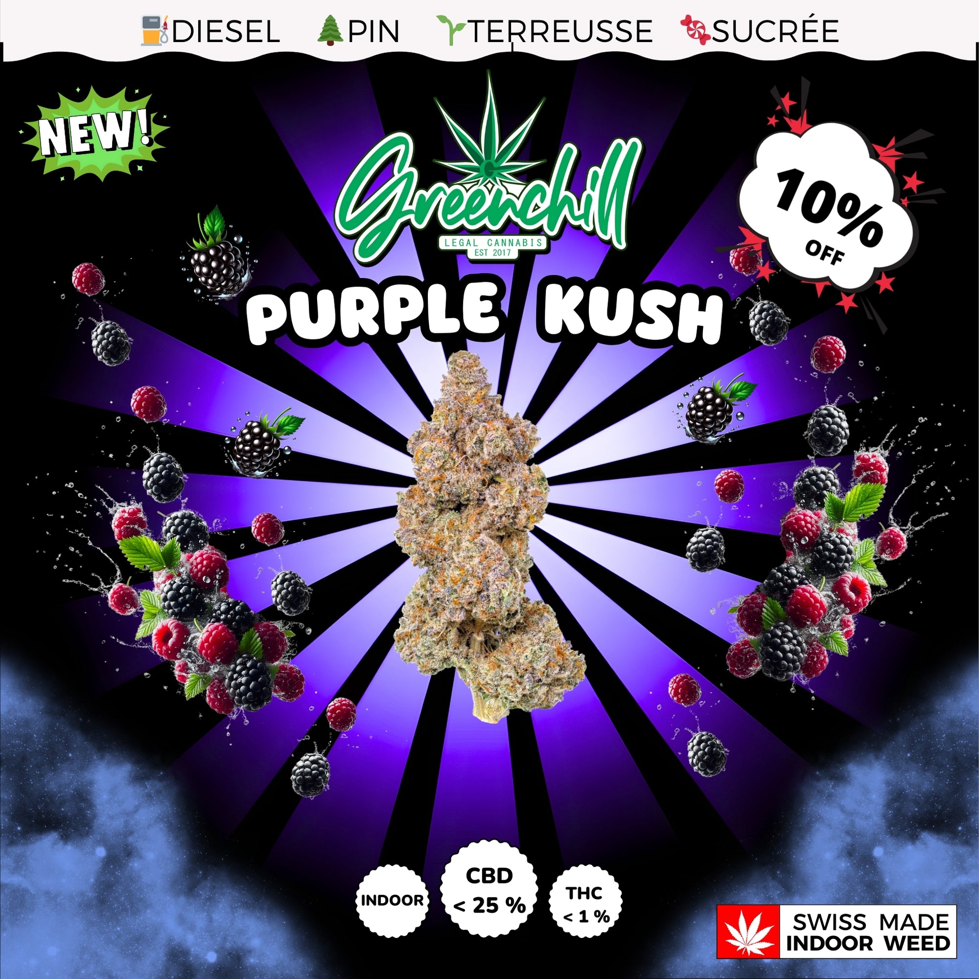 PURPLE KUSH INDOOR CBD