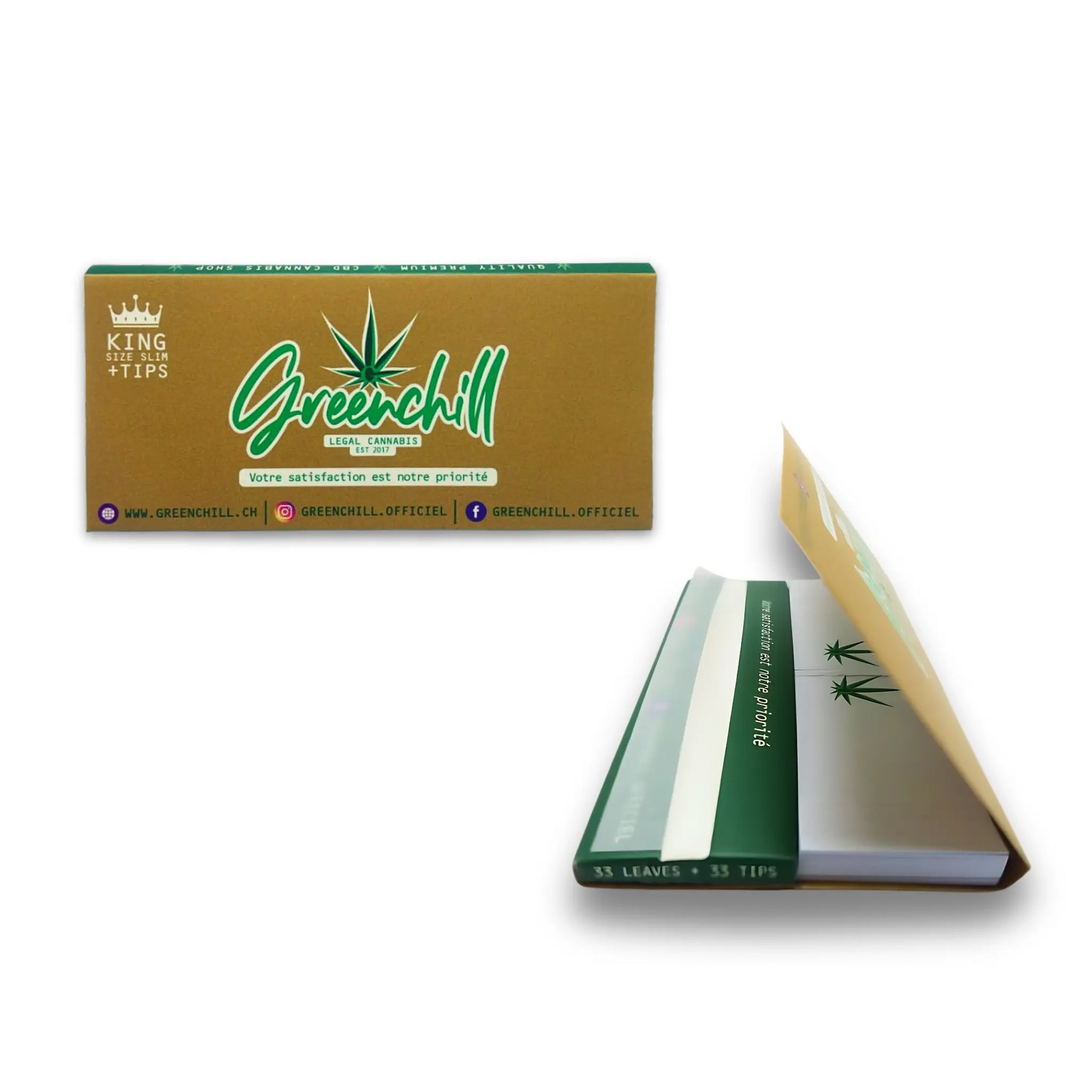 Rolling Papers Greenchill Brand My Store